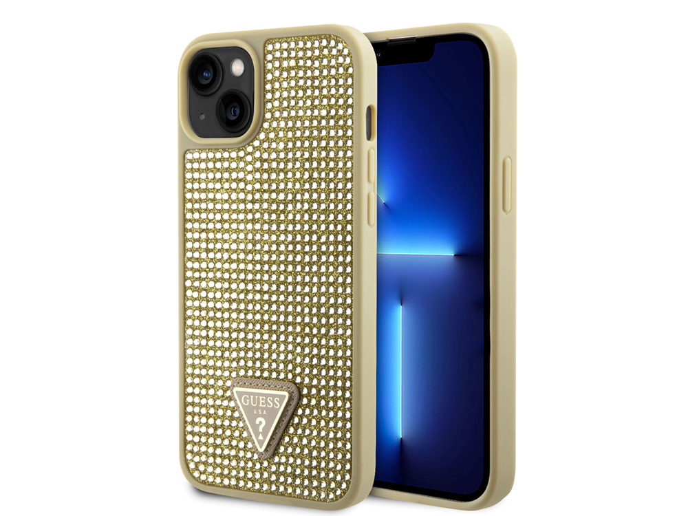Coque Guess Triangle Diamond pour iPhone 15