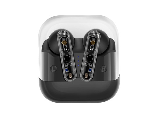 [TTE1117] Écouteurs TWS EKO Bluetooth 5.3 - Modèle Steeve (Noir)