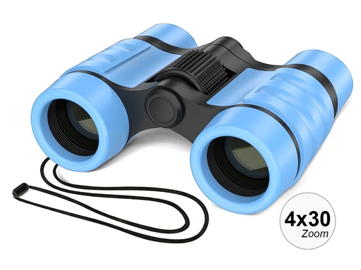 [TK292] Jumelles compactes Zoom 4x30 - Modèle Exploria (Bleu)