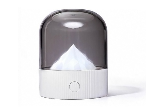 [TK056] Lampe veilleuse à intensité et couleurs variables - Modèle Mont Blanc (Blanc)