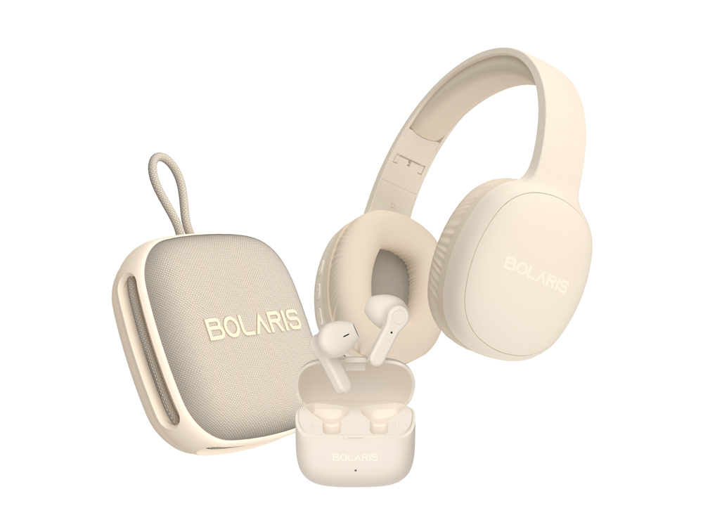 Pack Audio 3-en-1 Bolaris Bluetooth - Casque Enceinte TWS
