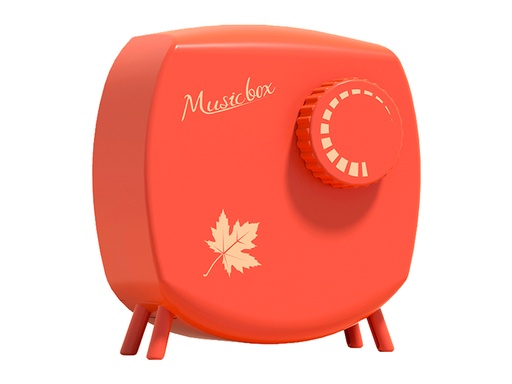 [TK145] Boîte à musique - Modèle Transistor (Orange)
