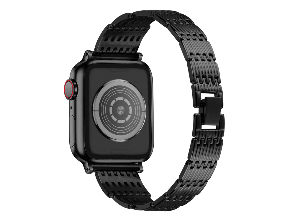 Bracelet en acier inoxydable Strass pour Apple Watch 38/40 et 41mm