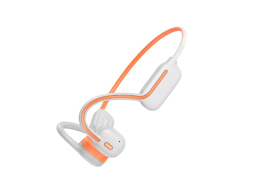 [Y039] Casque de natation Bolaris IPX8 Bluetooth 5.3 32 GB - Modèle Bali (Blanc)