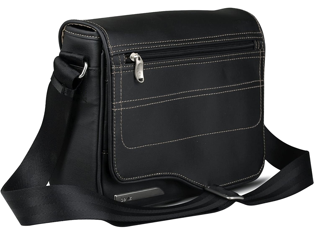 Sac bandoulière LE reporter BE.EZ pour écran 11 pouces - Coloris Gris/Lagoon