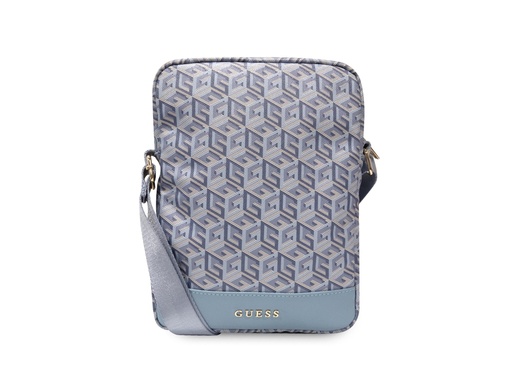 [H20405] Sacoche bandoulière 10'' Guess - Modèle G Cube (Bleu)