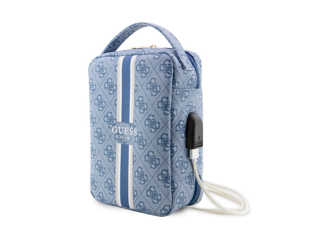 Sacoche de voyage USB Guess - Modèle Stripe 4G