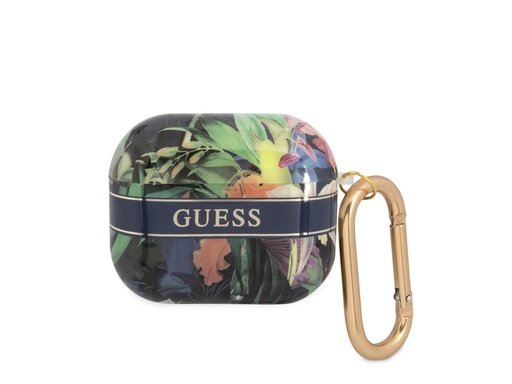 [H7290] Protection Guess Flowers  pour Airpods 3 (Exotic)