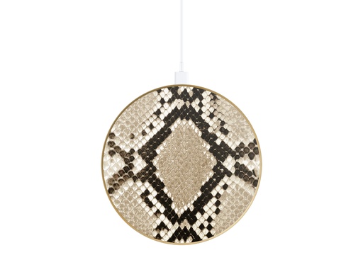 [ID1210] Chargeur Qi IDEAL OF SWEDEN sans fil - Modèle (Sahara Snake)