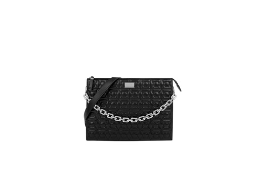 [ID0668] Pochette IDEAL OF SWEDEN pour ordinateurs 13 pouces - Modèle Leia (Quilted Black)