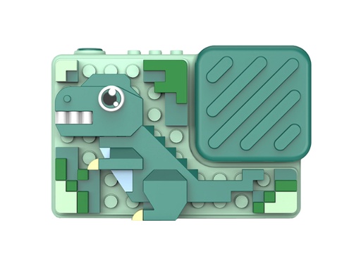 [TK407] Appareil photo numérique enfant - Modèle Pixel (T-Rex)