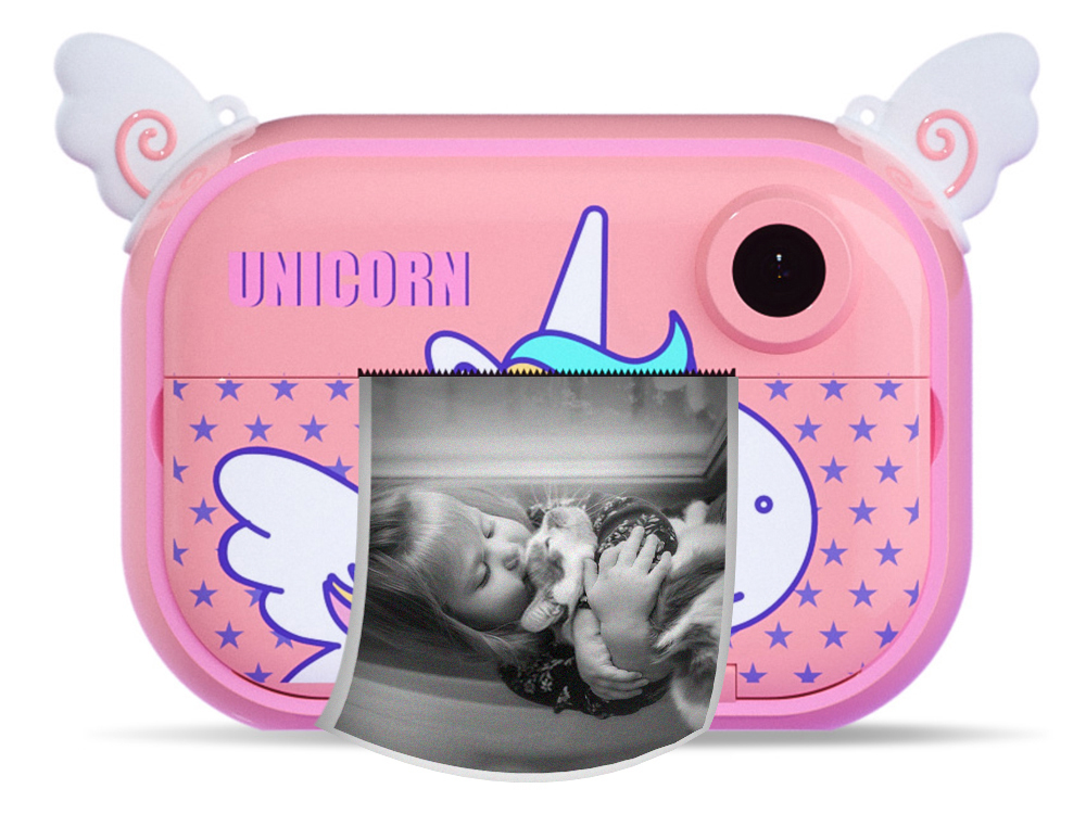 Appareil photo Wifi numérique enfant avec impression instantanée - Modèle Zoo Family