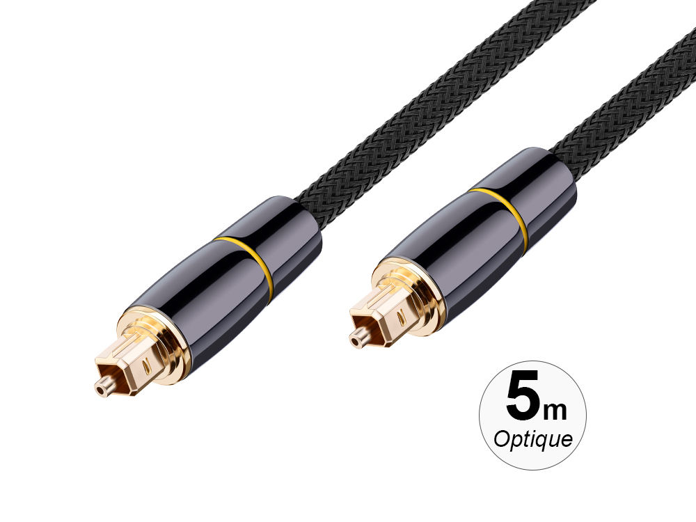 Câble audio optique Bolaris
