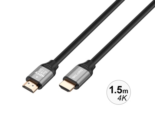 [Y087] Câble HDMI 4K 2.0 Bolaris (1,5 m)