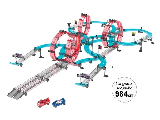 [TK441] Circuit de course pour voitures à friction (984 cm)