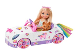[LJ1997] Barbie - Chelsea avec voiture décapotable licorne