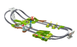 [LJ2221] Hot Wheels Circuit Deluxe Mario Kart motorisé