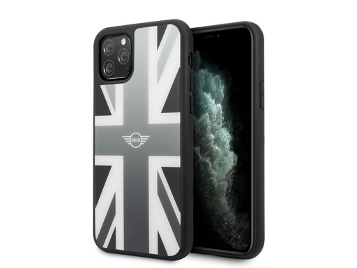 [H5912] Coque MINI avec vitre de protection arrière Union Jack pour iPhone 11 Pro