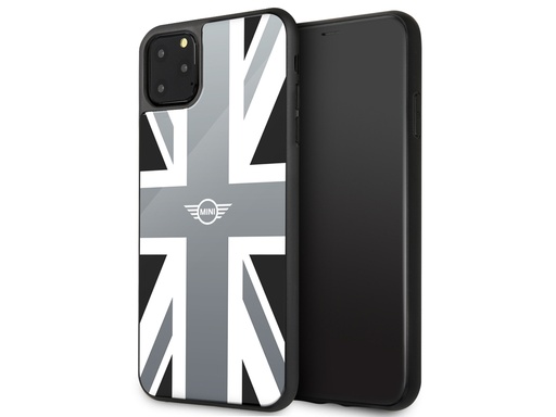[H5936] Coque MINI avec vitre de protection arrière Union Jack pour iPhone 11 Pro Max