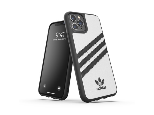 [SX0805] Coque Adidas Originals 3 Stripes pour iPhone 11 Pro - Blanche