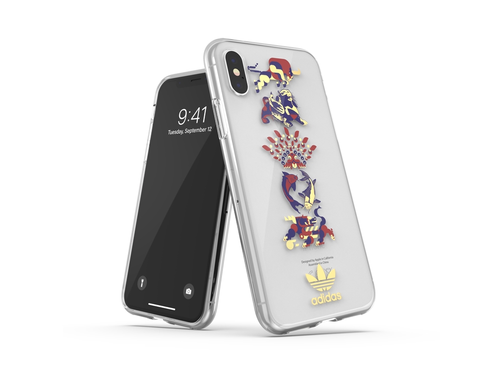 Coque Adidas Originals CNY Clear pour iPhone X et iPhone XS - Transparente