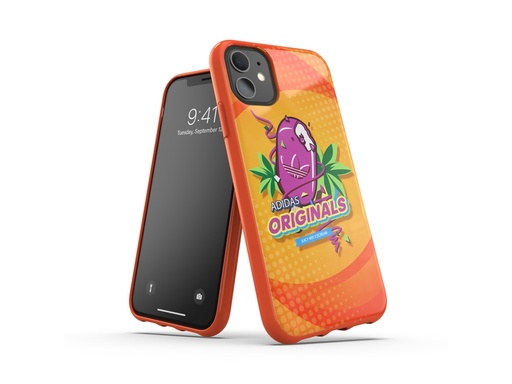 [SX1062] Coque Adidas Originals Bodega pour iPhone 11- Orange