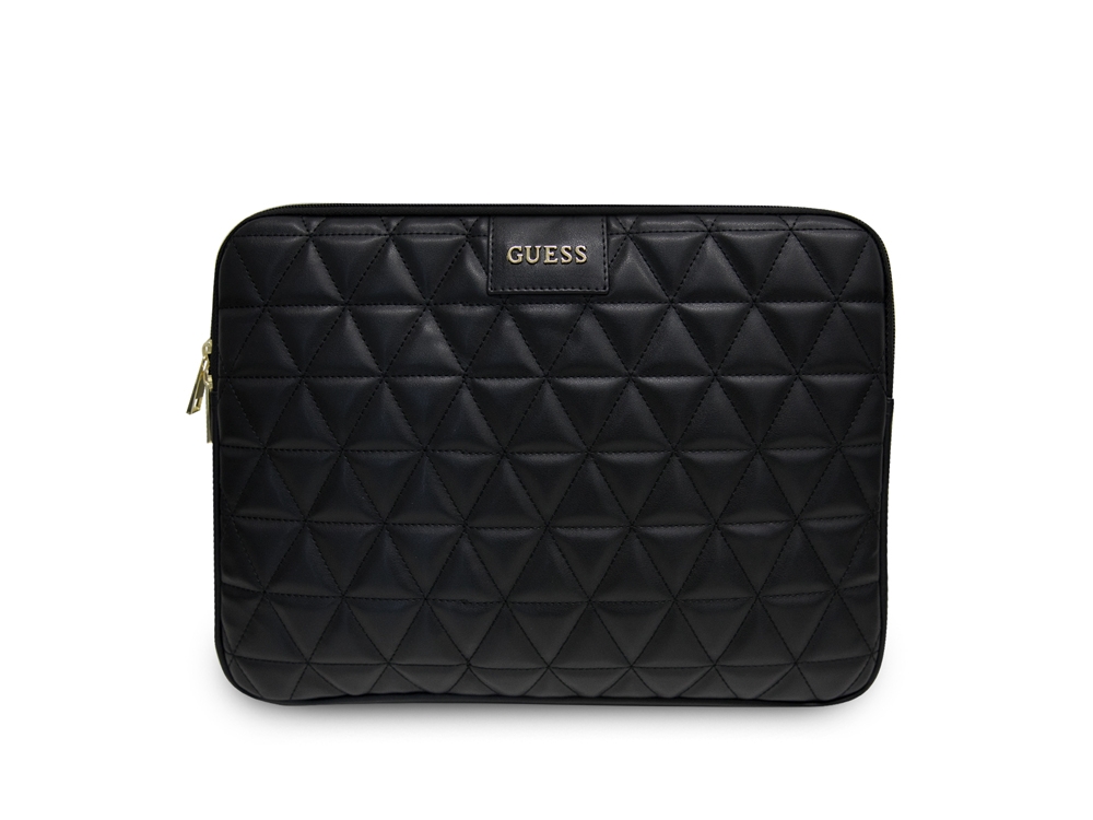 Housse de protection ordinateur 13 pouces Quilted Guess - Noir