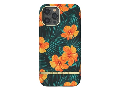 [SX3094] Coque Richmond&Finch Orange Hibiscus pour iPhone 12 Pro Max