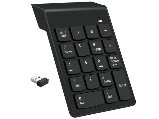 [TTE990] Clavier numérique sans fil 18 touches 2.4Ghz