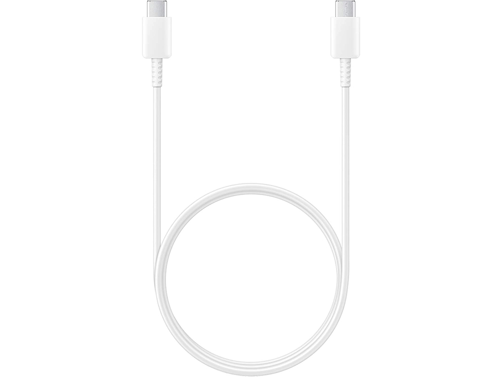 Câble de chargement 1,8m 3A USB-C vers USB-C Samsung Official - Blanc