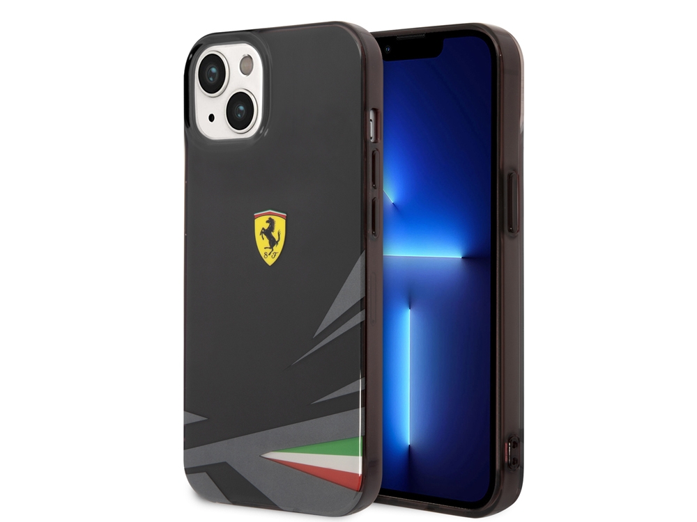 Coque FERRARI Italia pour iPhone 14 Plus - Noire