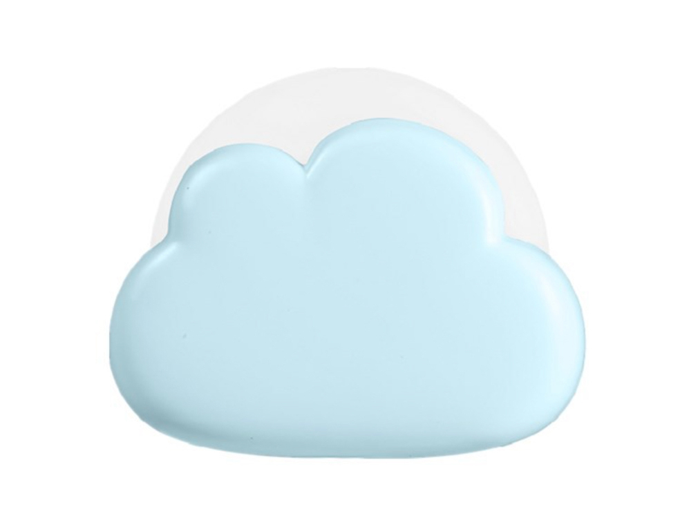 Lampe veilleuse enchantée - Modèle Mon petit nuage - Bleue
