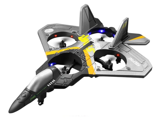 [TK138] Avion télécommandé 2.4Ghz rotation 360° - Modèle Rafale