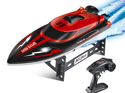 [TK139] Bateau télécommande 2.4Ghz 25Km/h - Modèle SpeedBoat - Rouge
