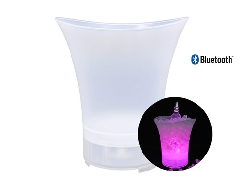 [B169] Seau à glace 5L Bluetooth avec haut-parleur et LED