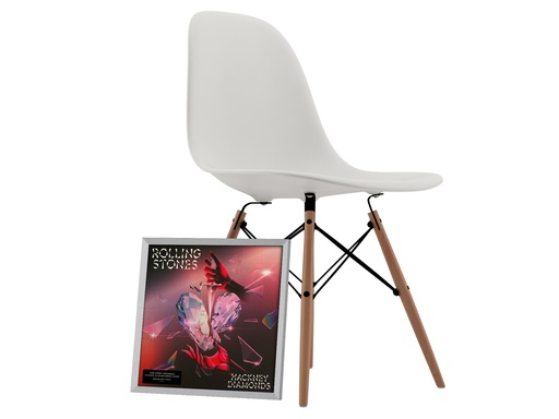 [ML071] Cadre en aluminium 12,5'' pour vinyle 33 tours - Gris