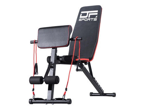 [B224] Banc de musculation DF SPORTS inclinable multifonctions - Modèle Mercure