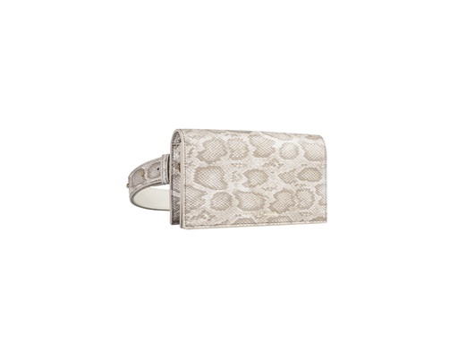 [ID6279] Sac IDEAL OF SWEDEN ceinture - Modèle Signature - Pearl Python