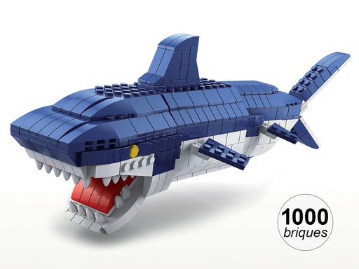[TK429] Jeu de construction 6 en 1 - Thème Marin - 1000 briques
